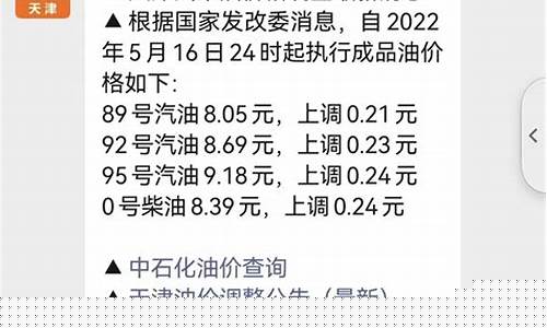 天津油价优惠2021_天津 油价