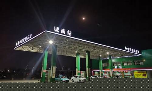 建湖汽油价格_建湖城南加油站油价