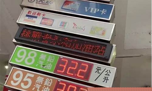 台湾的油价怎么样?_了解台湾的真实油价