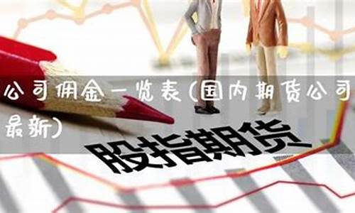 期货公司佣金价格_期货佣金是什么意思